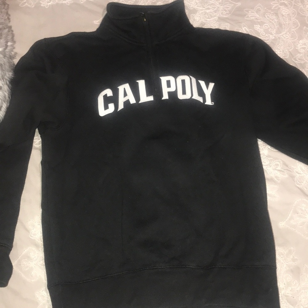 Cal Poly half zip